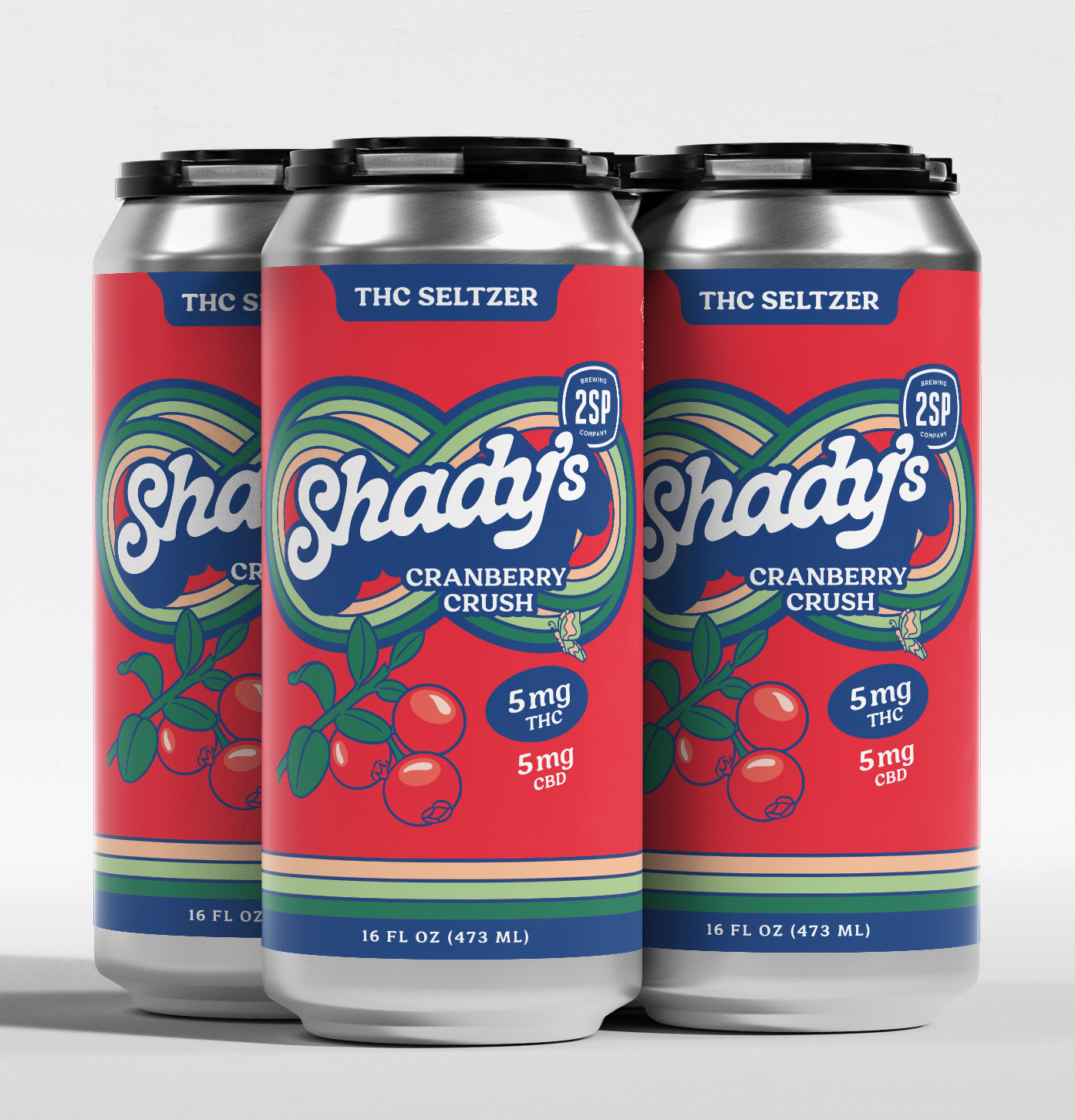 Cranberry Crush 5mg THC / 5mg CBD