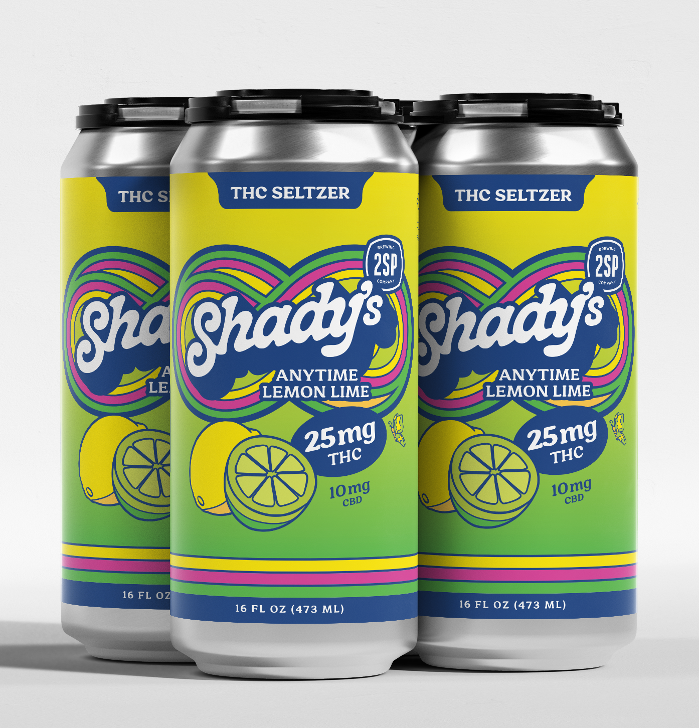 Anytime Lemon Lime 25mg THC / 10mg CBD