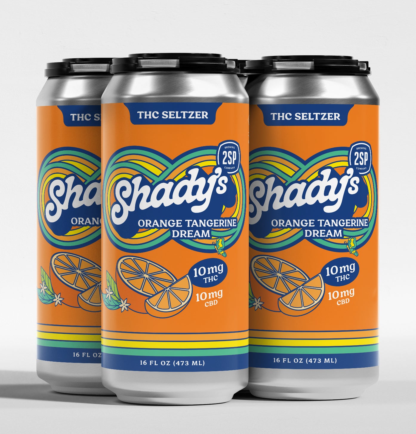 Orange Tangerine Dream - Shady's THC Seltzer – Shady's THC Seltzers