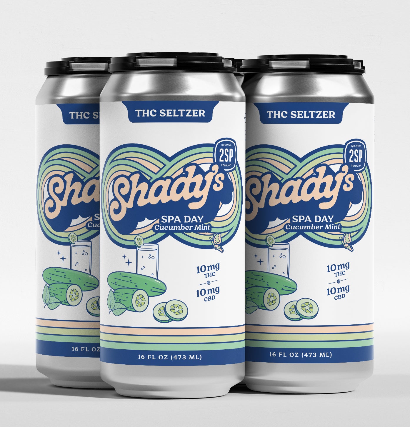 Spa Day Cucumber Mint 10mg THC / 10mg CBD