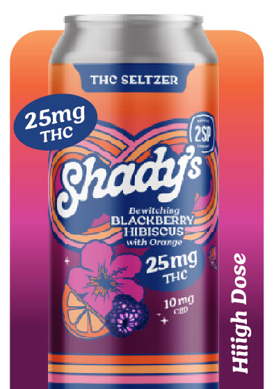 Bewitching Blackberry Hibiscus with Orange 25mg THC / 10mg CBD