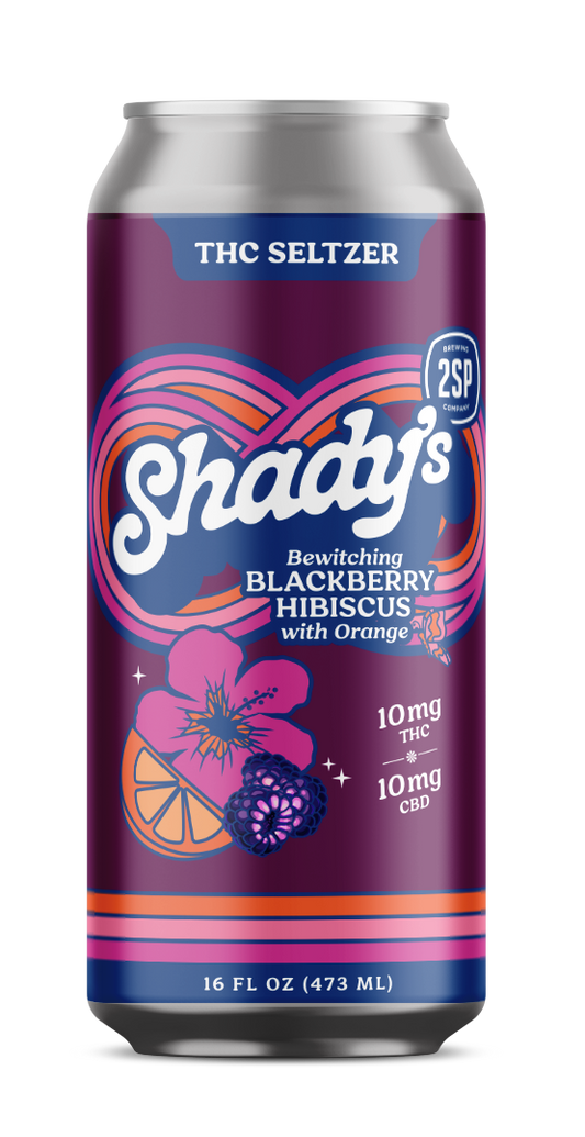 Bewitching Blackberry Hibiscus with Orange 10mg THC / 10mg CBD