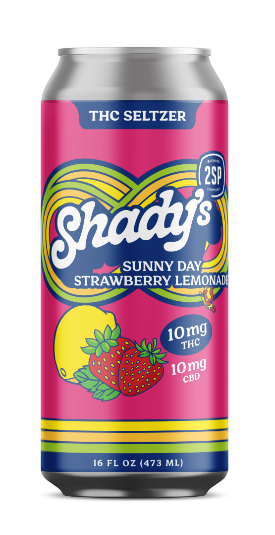Sunny Day Strawberry Lemonade 10mg THC / 10mg CBD