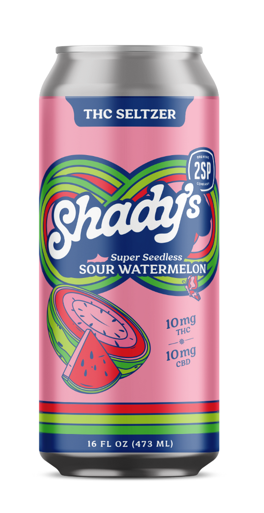 Super Seedless Sour Watermelon 10mg THC / 10mg CBD